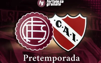 Último amistoso contra Independiente en Avellaneda