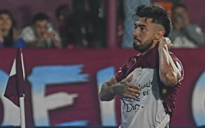 ¿Conmebol sanciona a Lanús por el festejo de Marcelino?