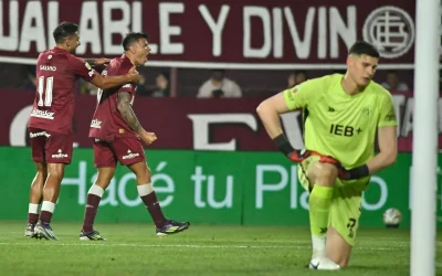 ¡Lo tiene de hijo! Otro gol de Bou a San Lorenzo