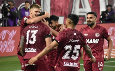 ¡Laucha récord y Lanús puntero del fútbol argentino!