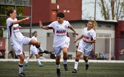 Con el sello Granate: Lanús goleó y va por el ascenso