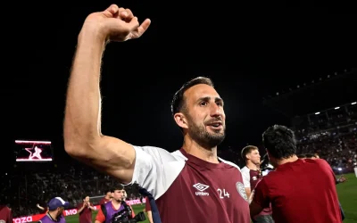 Cali Izquierdoz festejos Lanús campeón