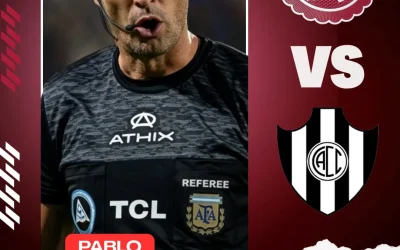 Pablo Dóvalo árbitro Lanús Central Córdoba