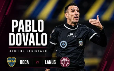 Con racha a favor: Dóvalo dirige en la Bombonera
