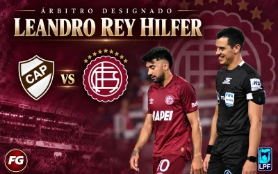 Leandro Rey Hilfer será el juez ante Platense, en Vicente López