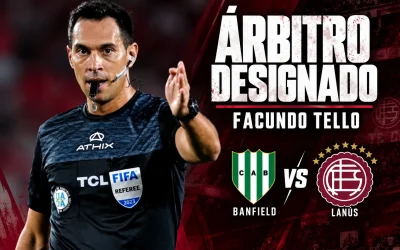 Con la guardia en alto: Facundo Tello dirige el Clásico Del Sur, en el Florencio Sola