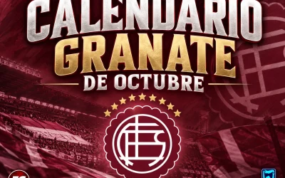 Calendario Granate de octubre: El Clásico Del Sur se juega el 24